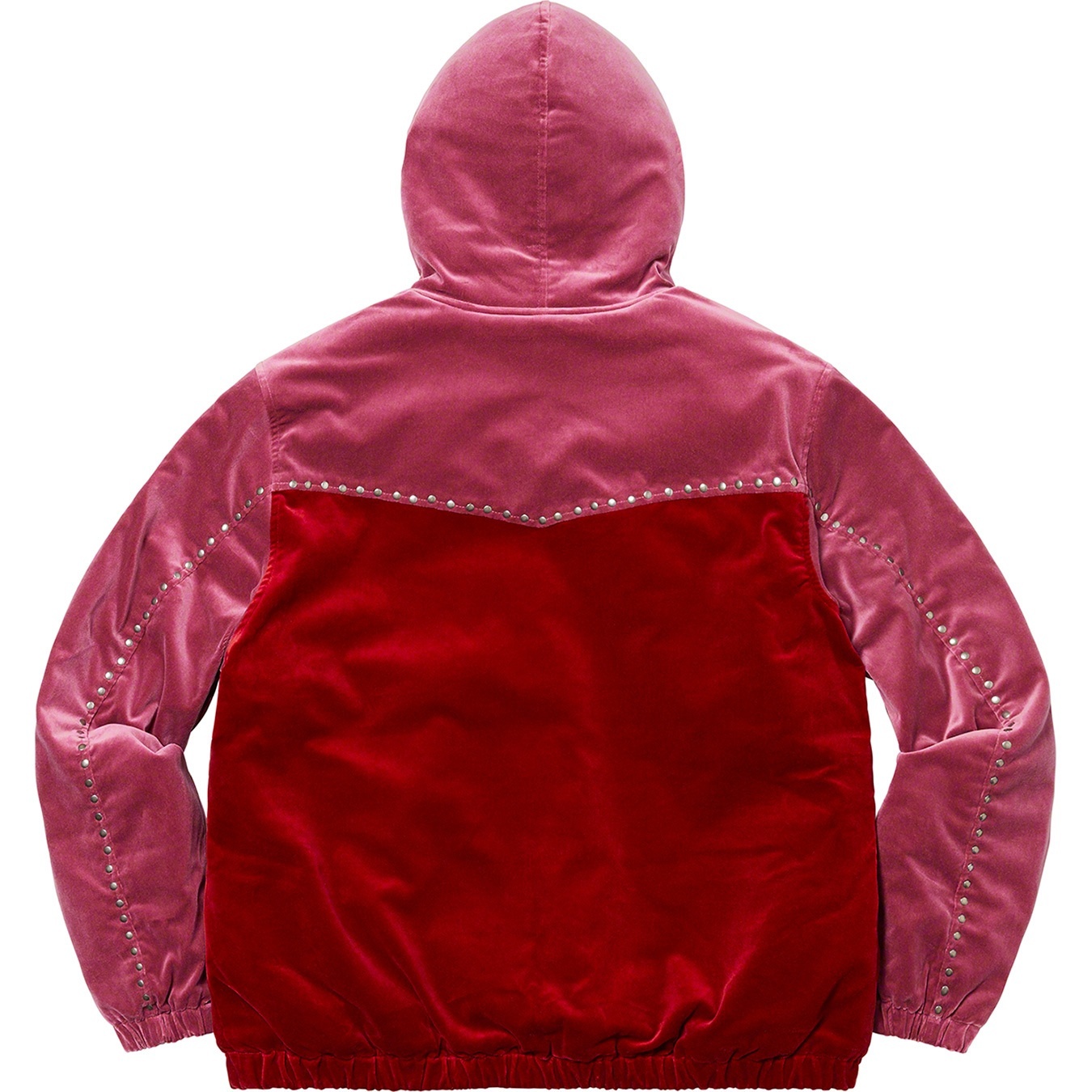 Studded Velvet Hooded Work Jacket view 18